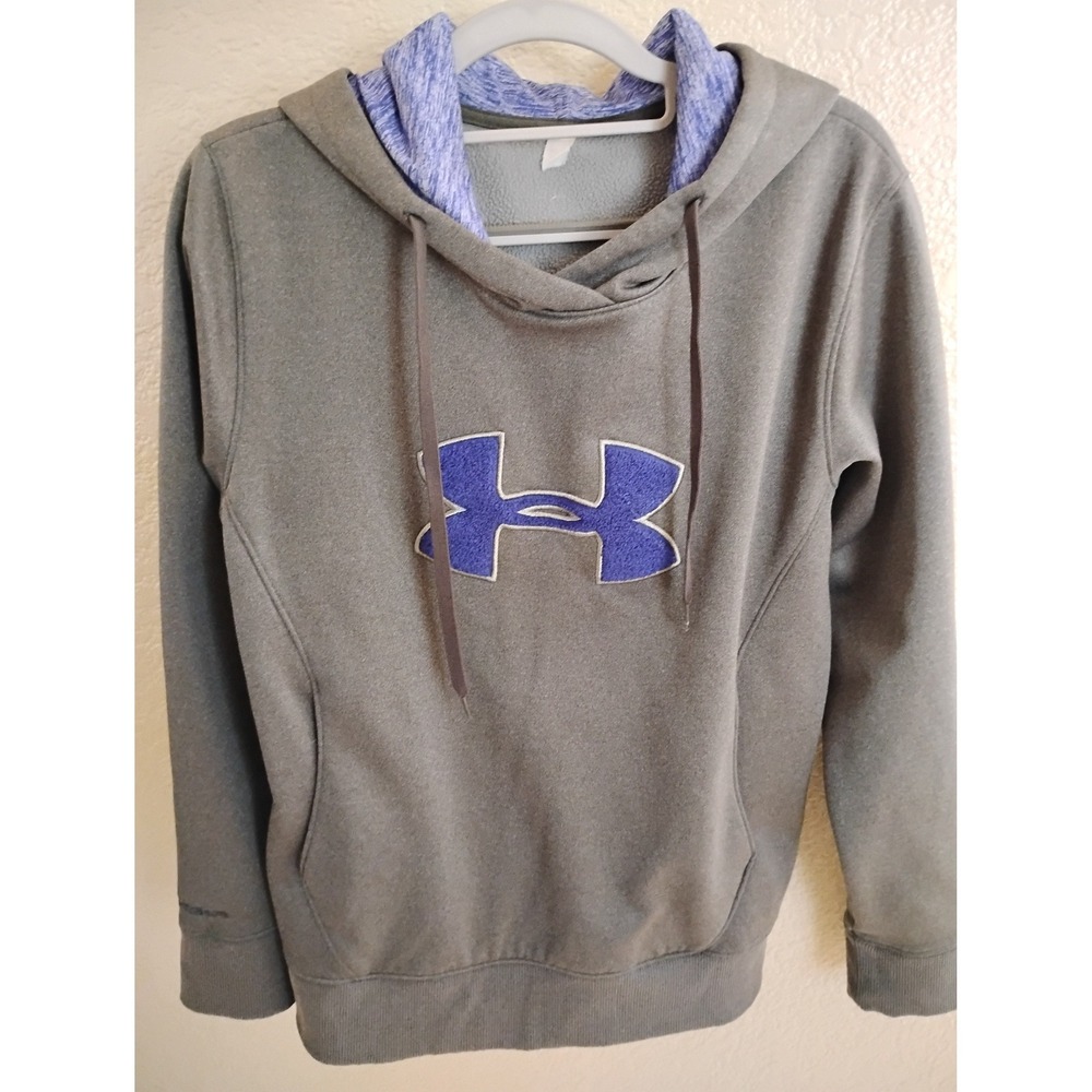 🩵Under Armour Storm Hoodie Cozy Fleece Sweatshirt Athleisure Loungewear Street